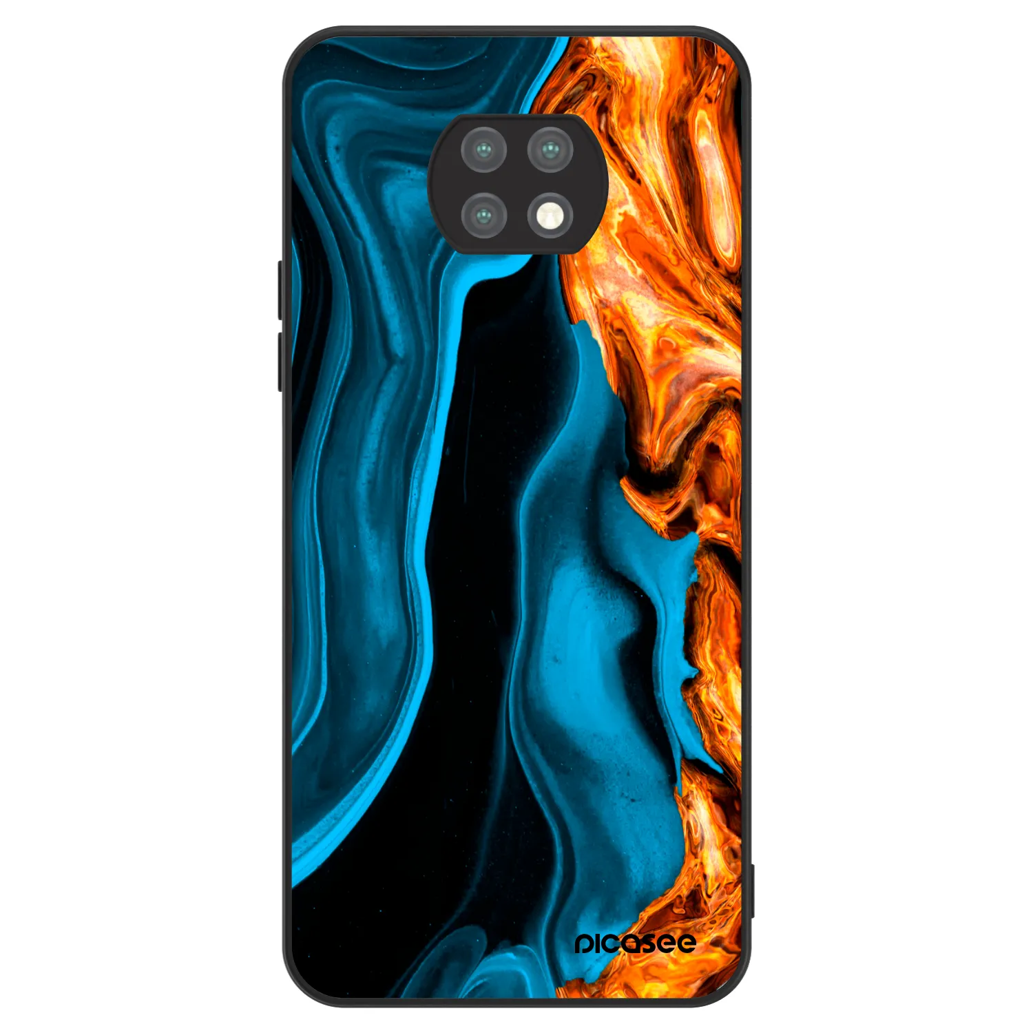 Picasee ULTIMATE CASE za Xiaomi Redmi Note 9T - Gold blue