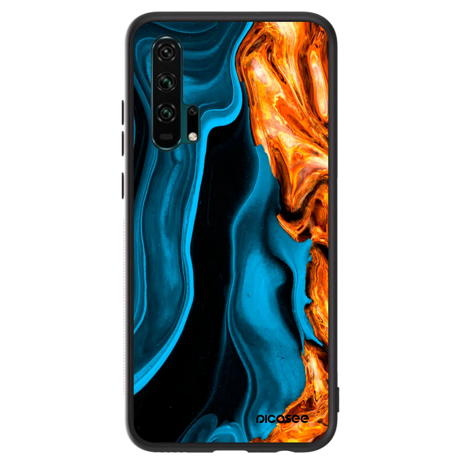 Picasee ULTIMATE CASE za Honor 20 Pro - Gold blue