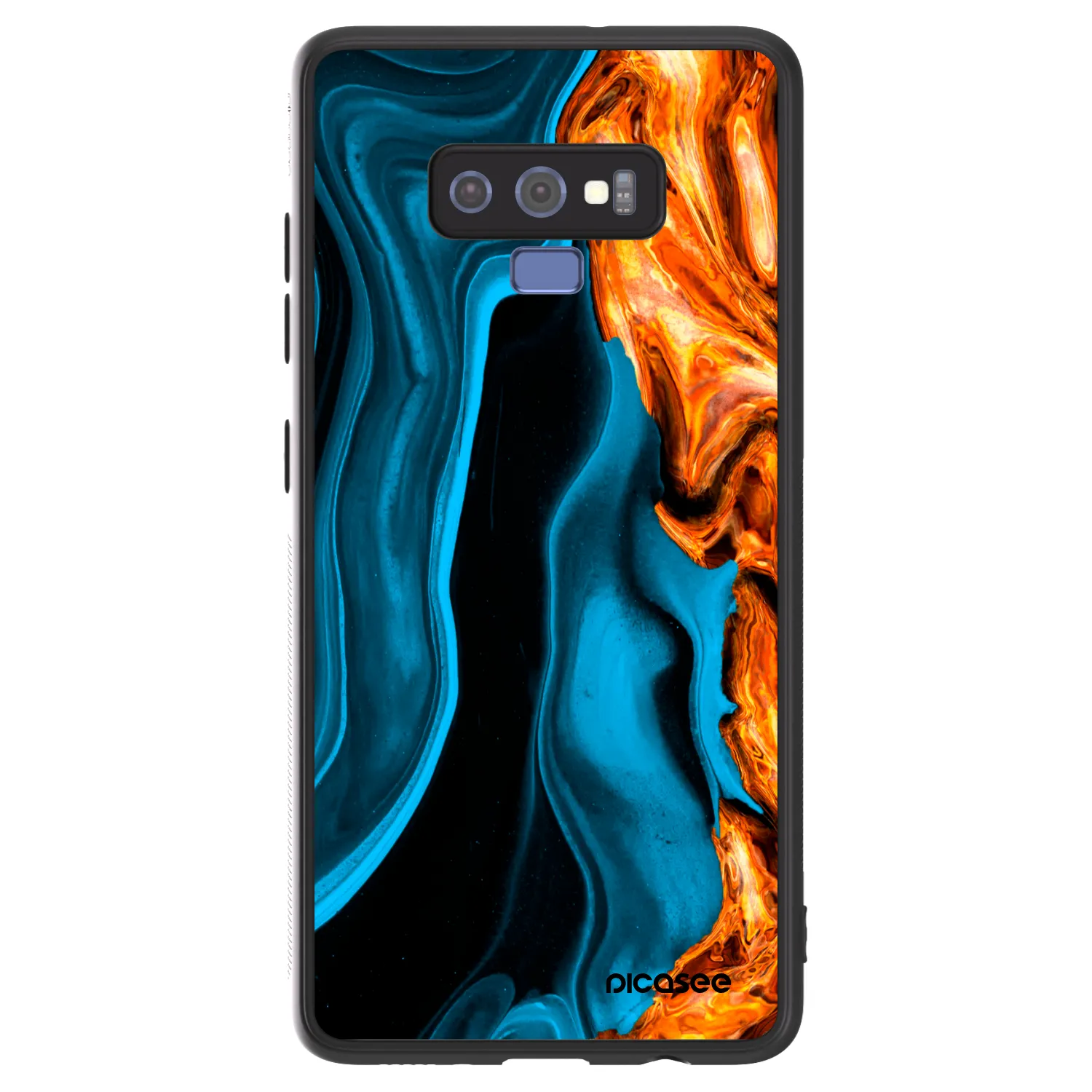 Picasee ULTIMATE CASE za Samsung Galaxy Note 9 N960F - Gold blue