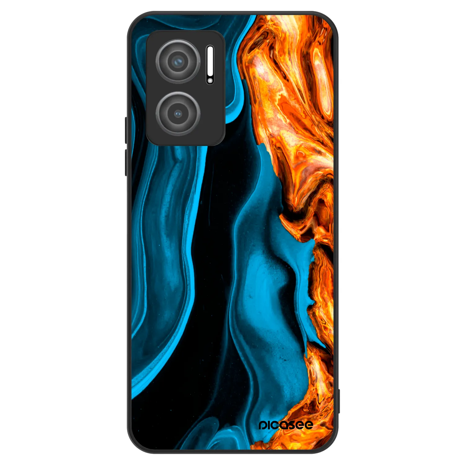 Picasee ULTIMATE CASE za Xiaomi Redmi 10 5G - Gold blue