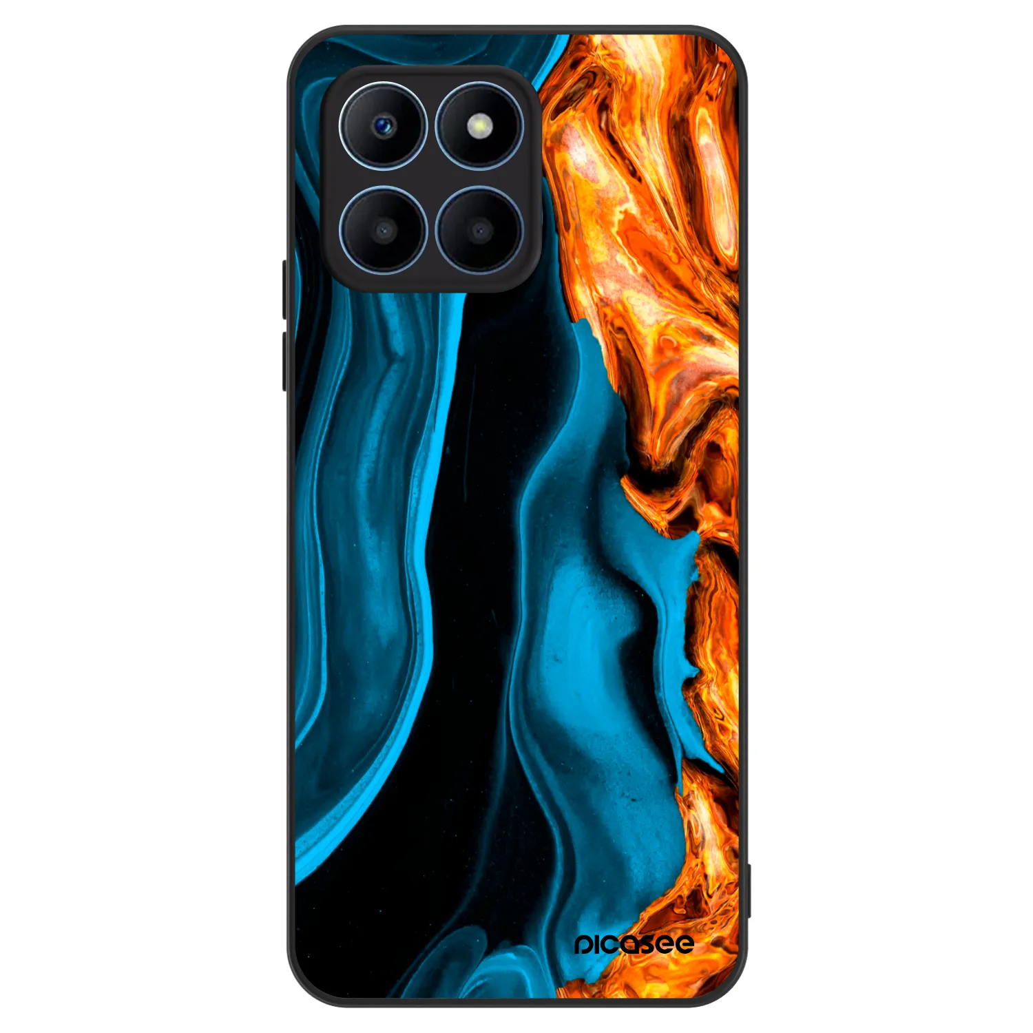 Picasee ULTIMATE CASE za Honor 70 Lite - Gold blue