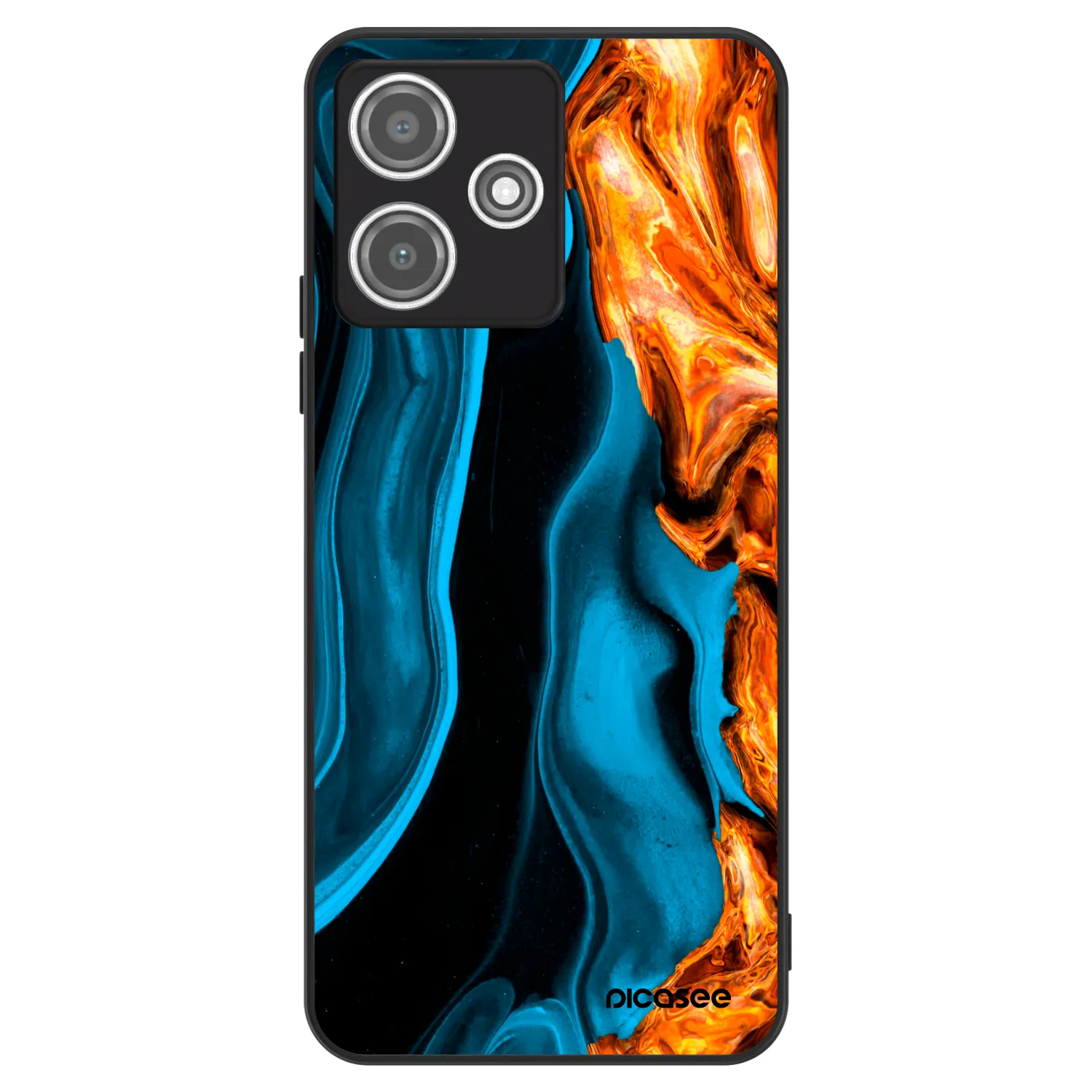 Picasee ULTIMATE CASE za Xiaomi Redmi 12 5G - Gold blue