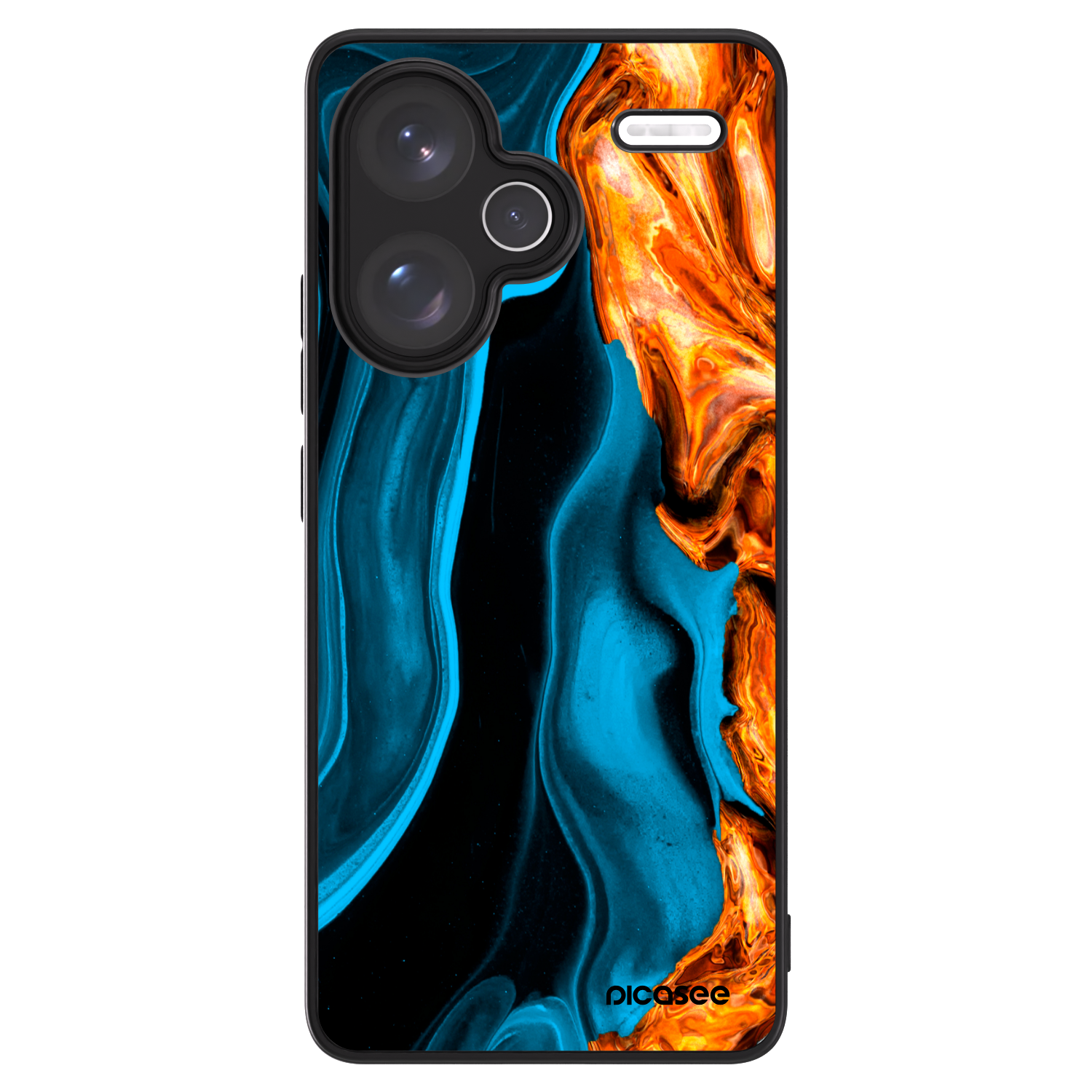 Picasee ULTIMATE CASE za Xiaomi Redmi Note 13 Pro+ 5G - Gold blue