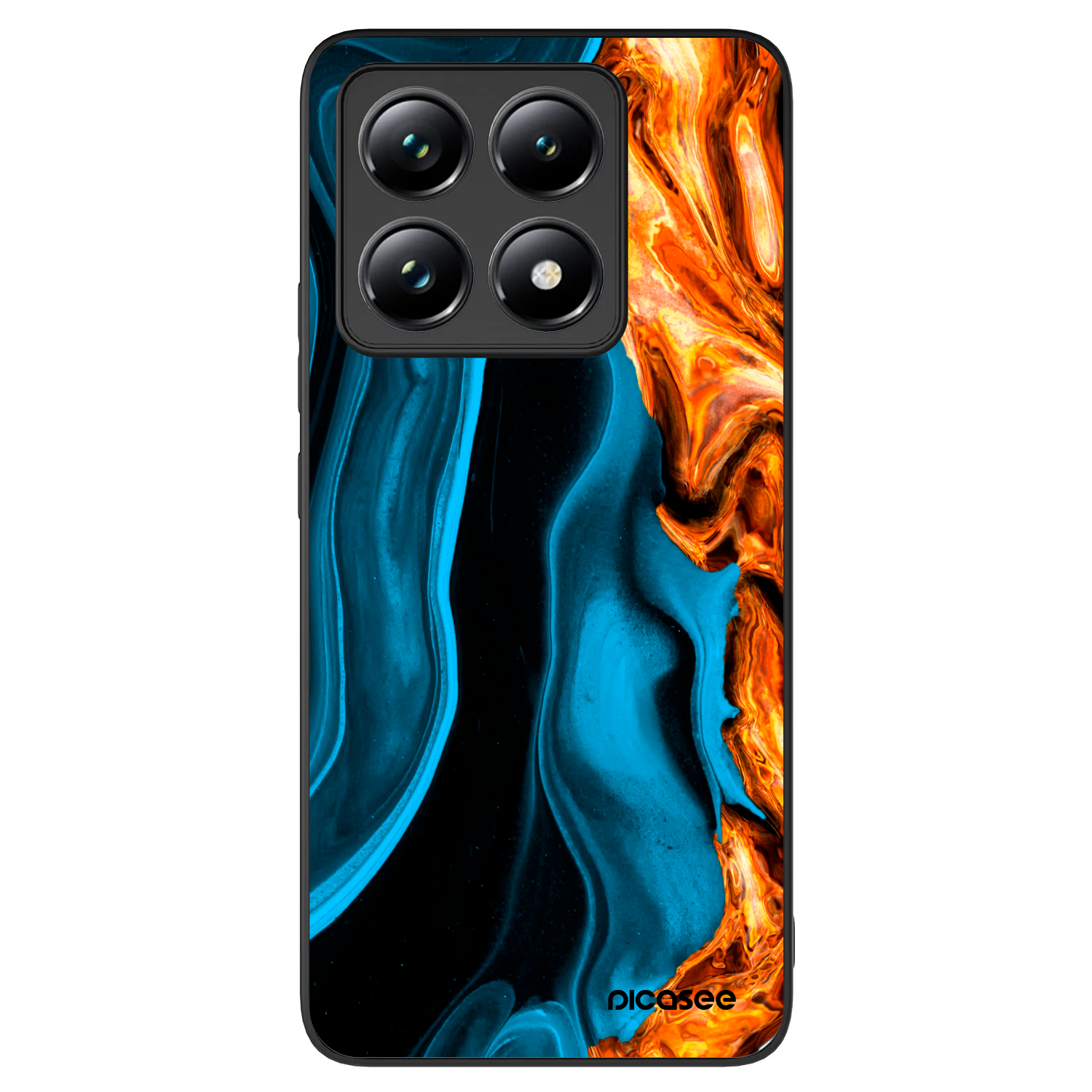 Picasee ULTIMATE CASE za Xiaomi 14T - Gold blue
