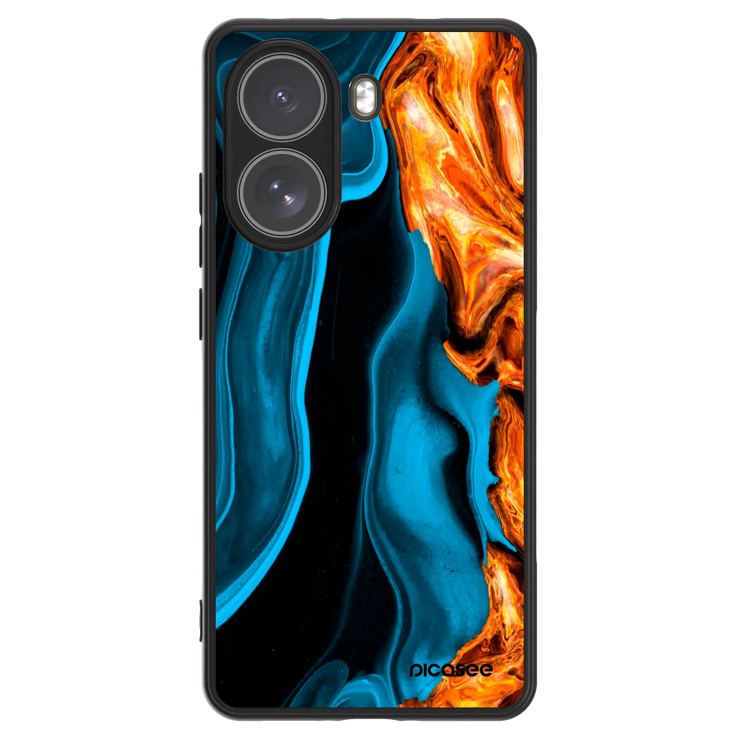 Picasee ULTIMATE CASE za Xiaomi Poco X7 Pro 5G - Gold blue