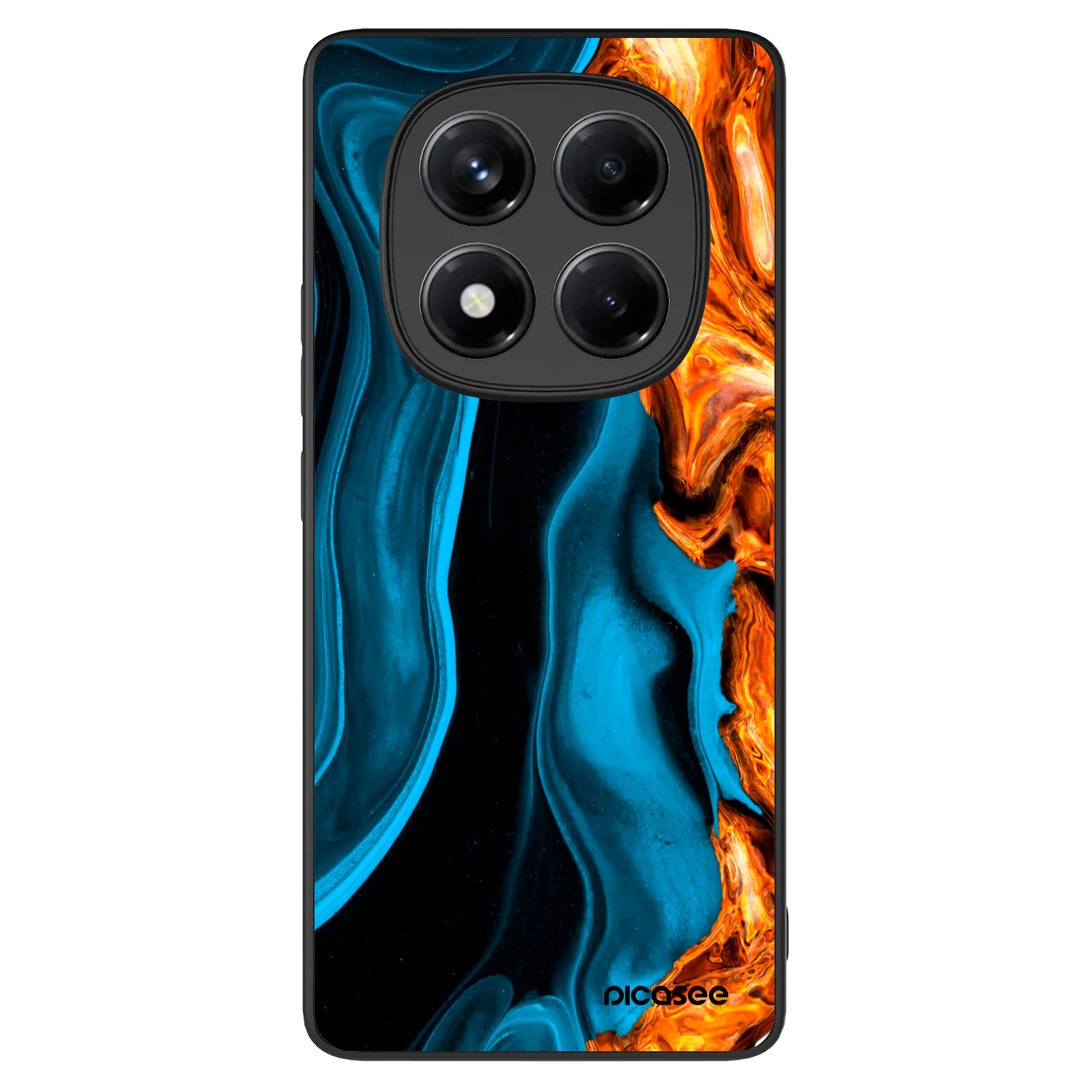 Picasee ULTIMATE CASE za Xiaomi Redmi Note 14 Pro 4G - Gold blue
