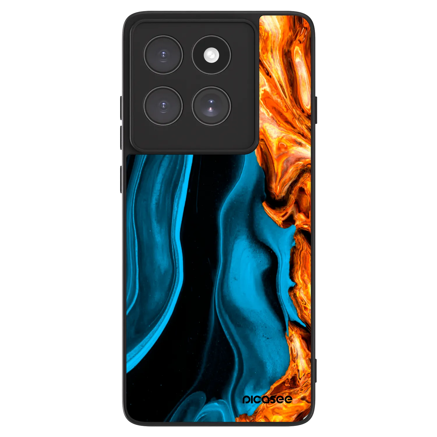 Picasee ULTIMATE CASE za Motorola Edge 60 Fusion - Gold blue