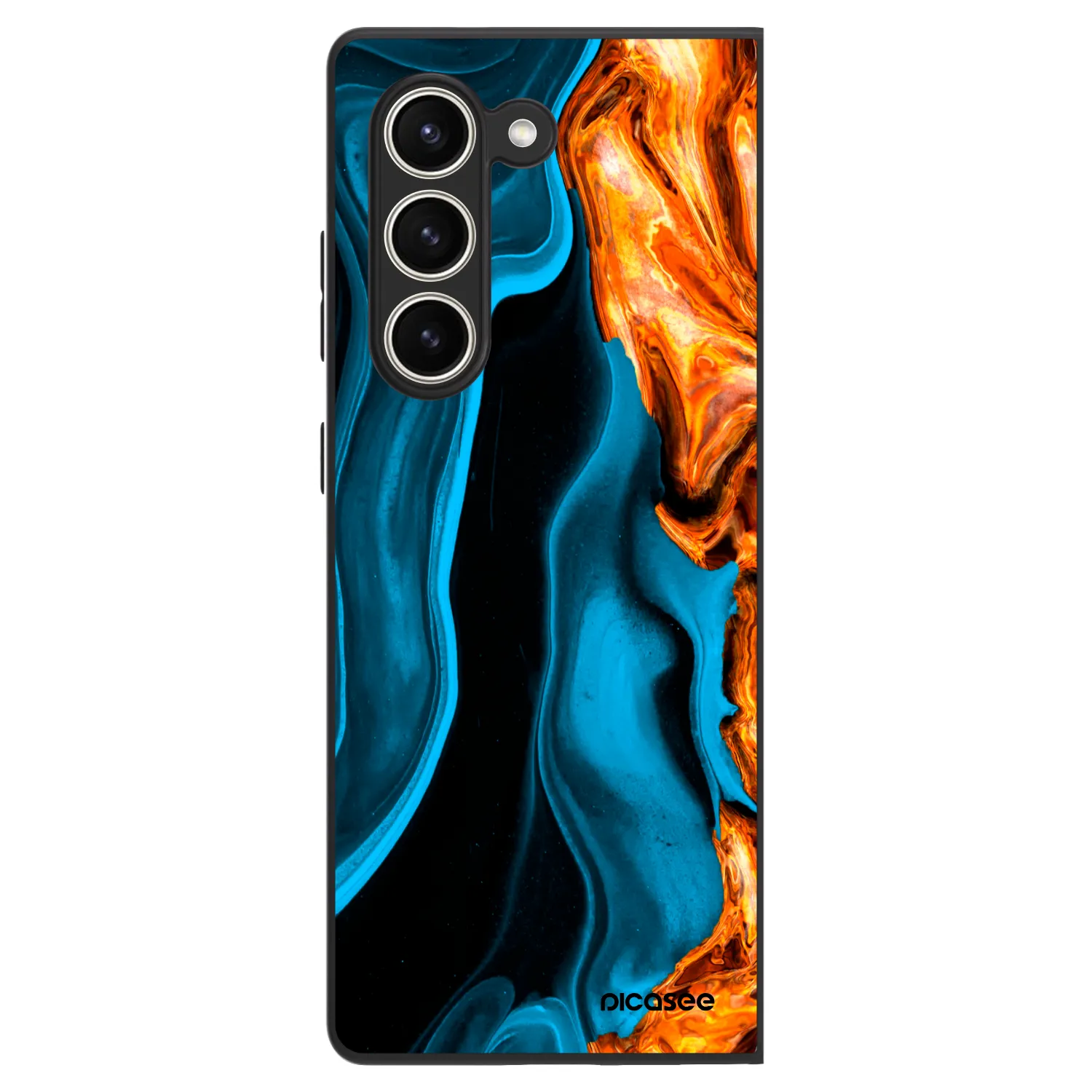 Picasee ULTIMATE CASE za Samsung Galaxy Z Fold5 5G - Gold blue