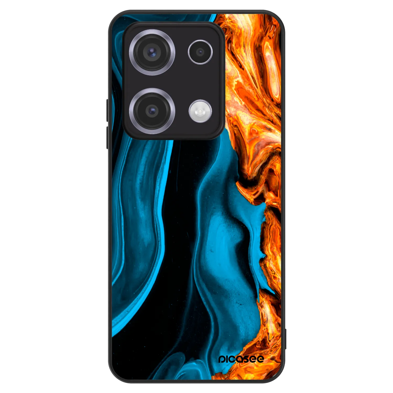 Picasee ULTIMATE CASE za Xiaomi Redmi Note 14S - Gold blue