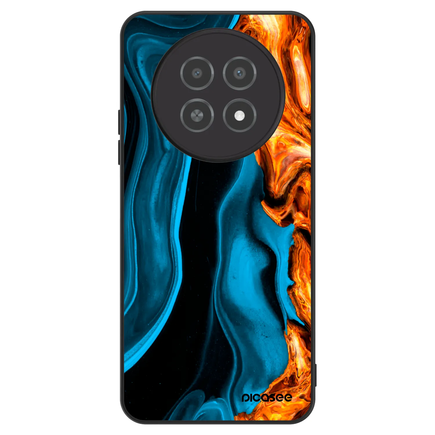 Picasee ULTIMATE CASE za Realme 12X - Gold blue