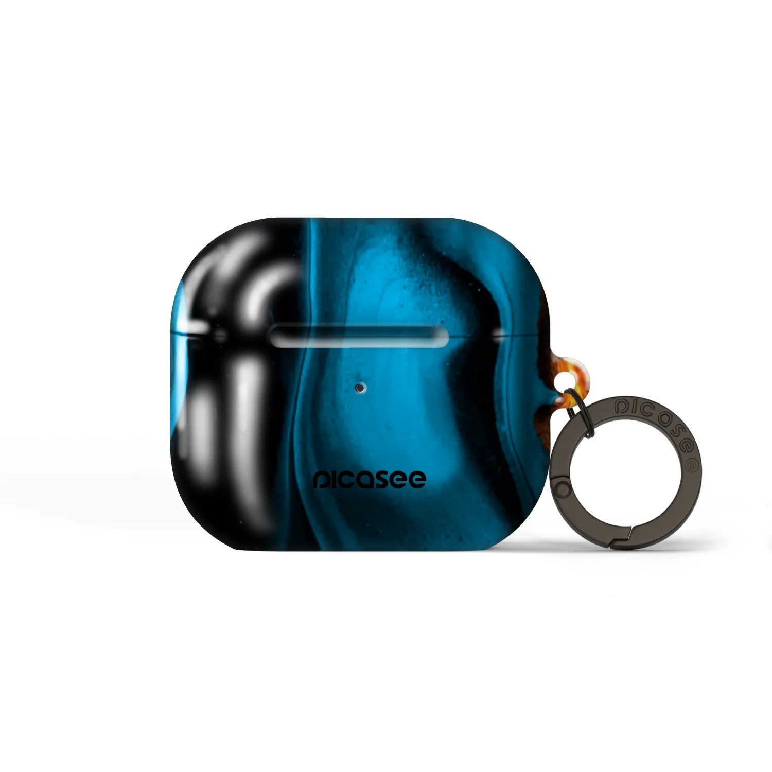 Picasee Obal pro Apple AirPods 3 - Gold blue