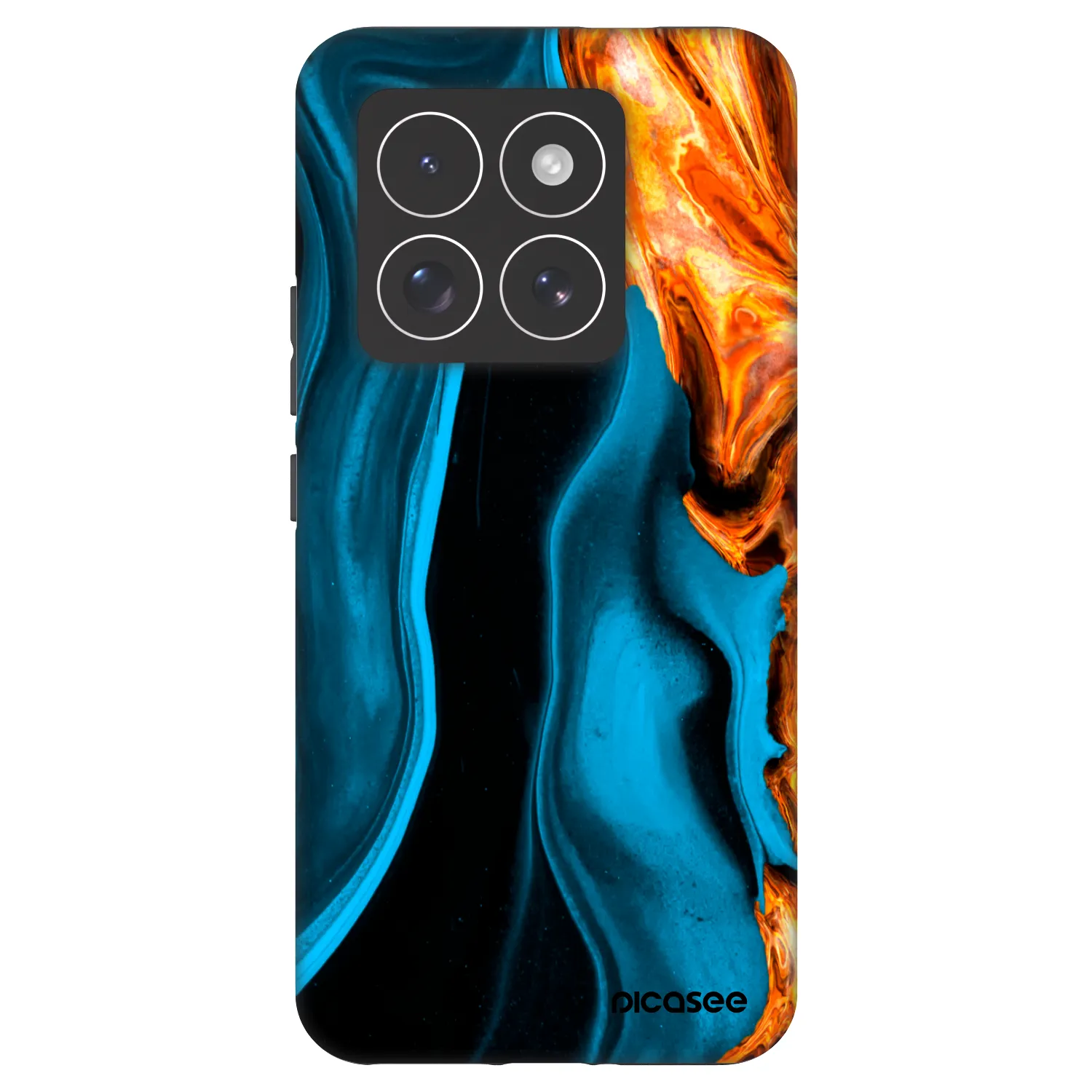 Picasee Fashion Case za Xiaomi 14 Pro - Gold blue