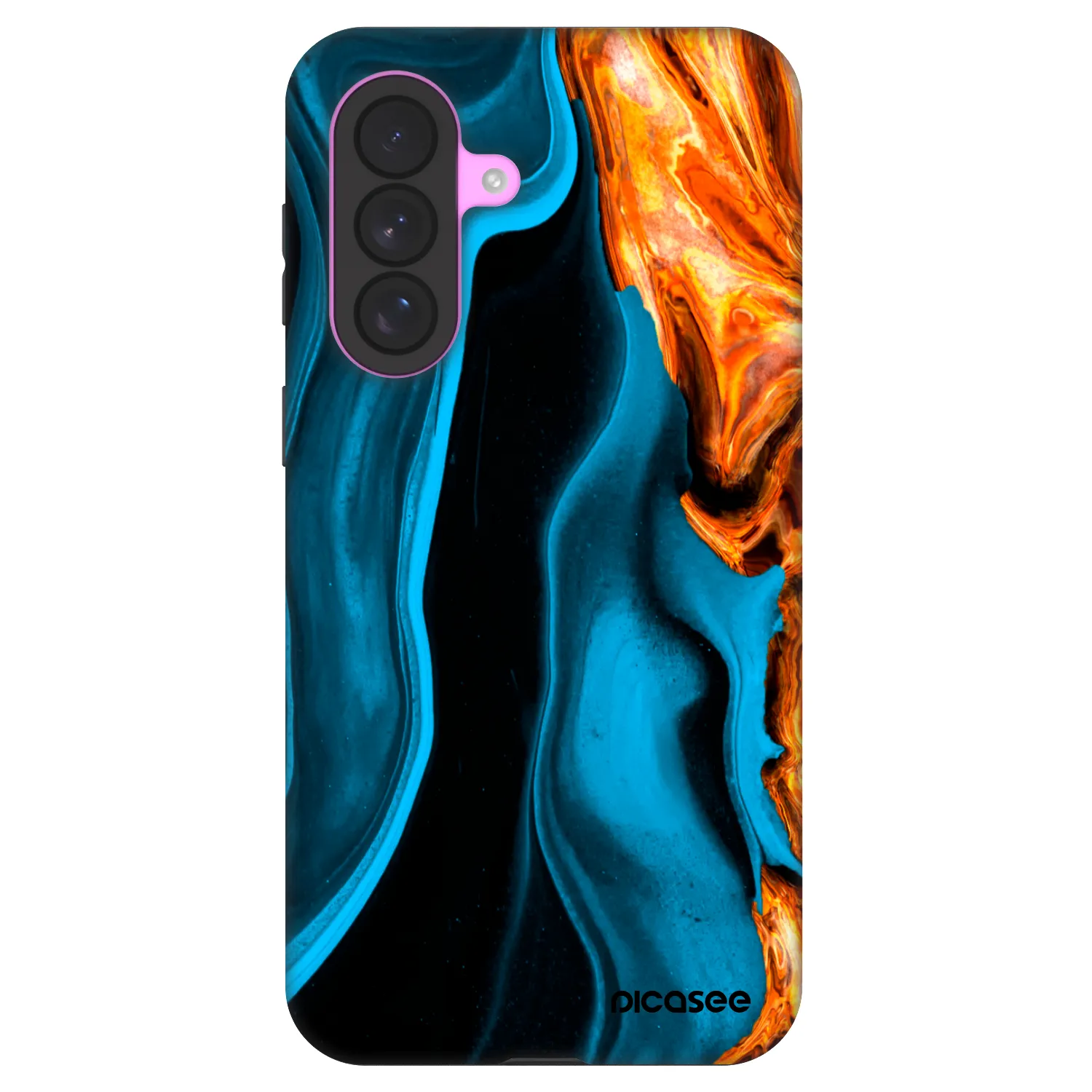 Picasee Fashion Case za Samsung Galaxy A37 - Gold blue