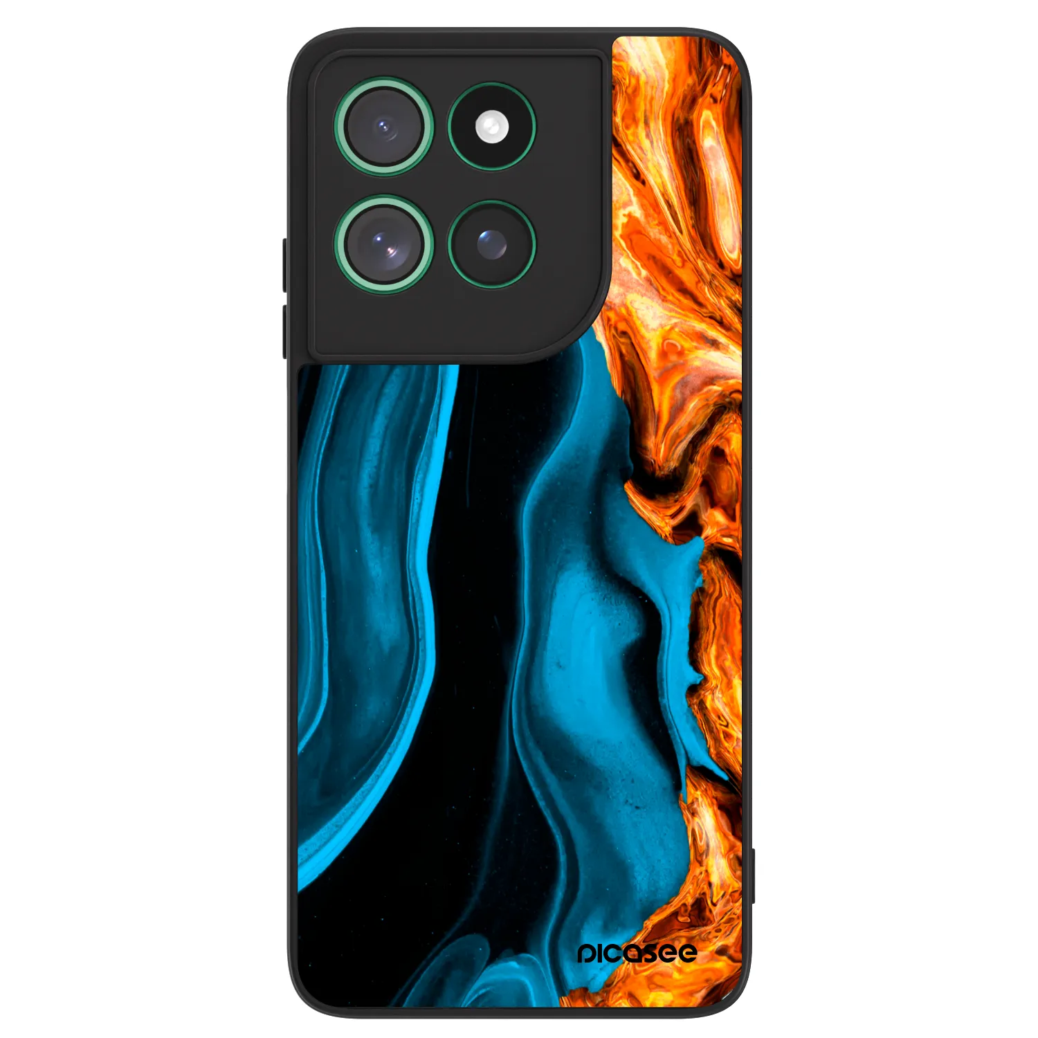 Picasee ULTIMATE CASE za Motorola Moto G57 Power - Gold blue