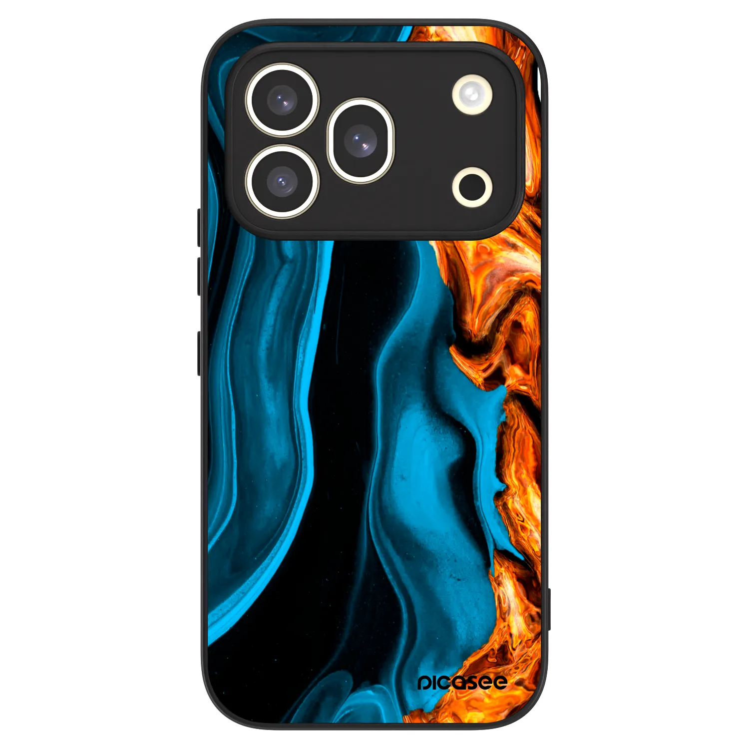 Picasee ULTIMATE CASE za Honor 600 Pro - Gold blue