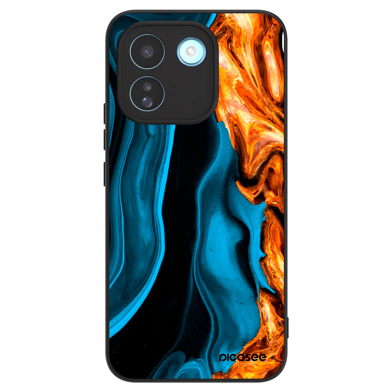 Picasee ULTIMATE CASE za Xiaomi Redmi Note 17 Pro MAX 5G - Gold blue