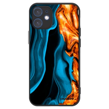 Picasee ULTIMATE CASE za Apple iPhone 12 mini - Gold blue