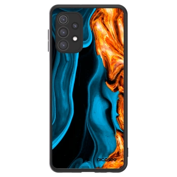 Picasee ULTIMATE CASE za Samsung Galaxy A32 5G A326B - Gold blue