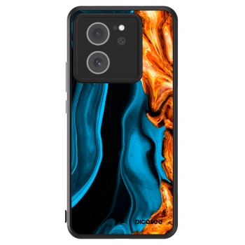 Picasee ULTIMATE CASE za Xiaomi 13T - Gold blue