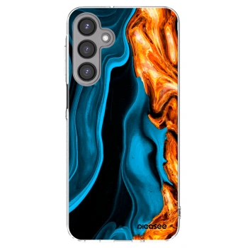 Picasee silikonska prozirna maskica za Samsung Galaxy A16 5G - Gold blue