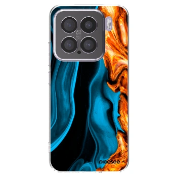 Picasee silikonska prozirna maskica za Xiaomi 15 - Gold blue