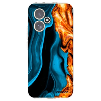 Picasee silikonska prozirna maskica za Honor 400 5G - Gold blue