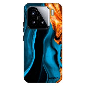Maskica za Xiaomi 15 - Gold blue