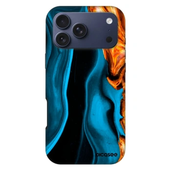 Picasee Fashion Case MagSafe za Apple iPhone 18 Pro Max - Gold blue