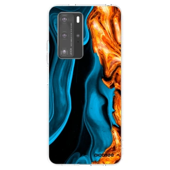 Maskica za Huawei P40 Pro - Gold blue