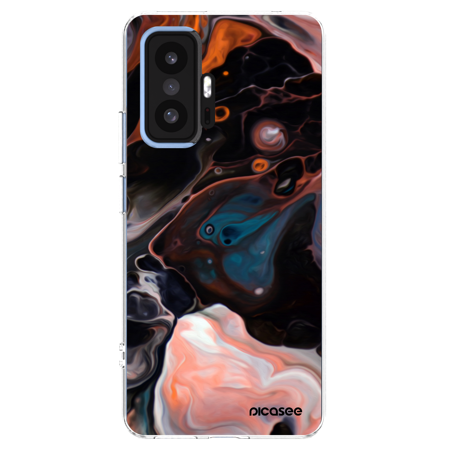 Picasee silikonska prozirna maskica za Xiaomi 11T - Cream