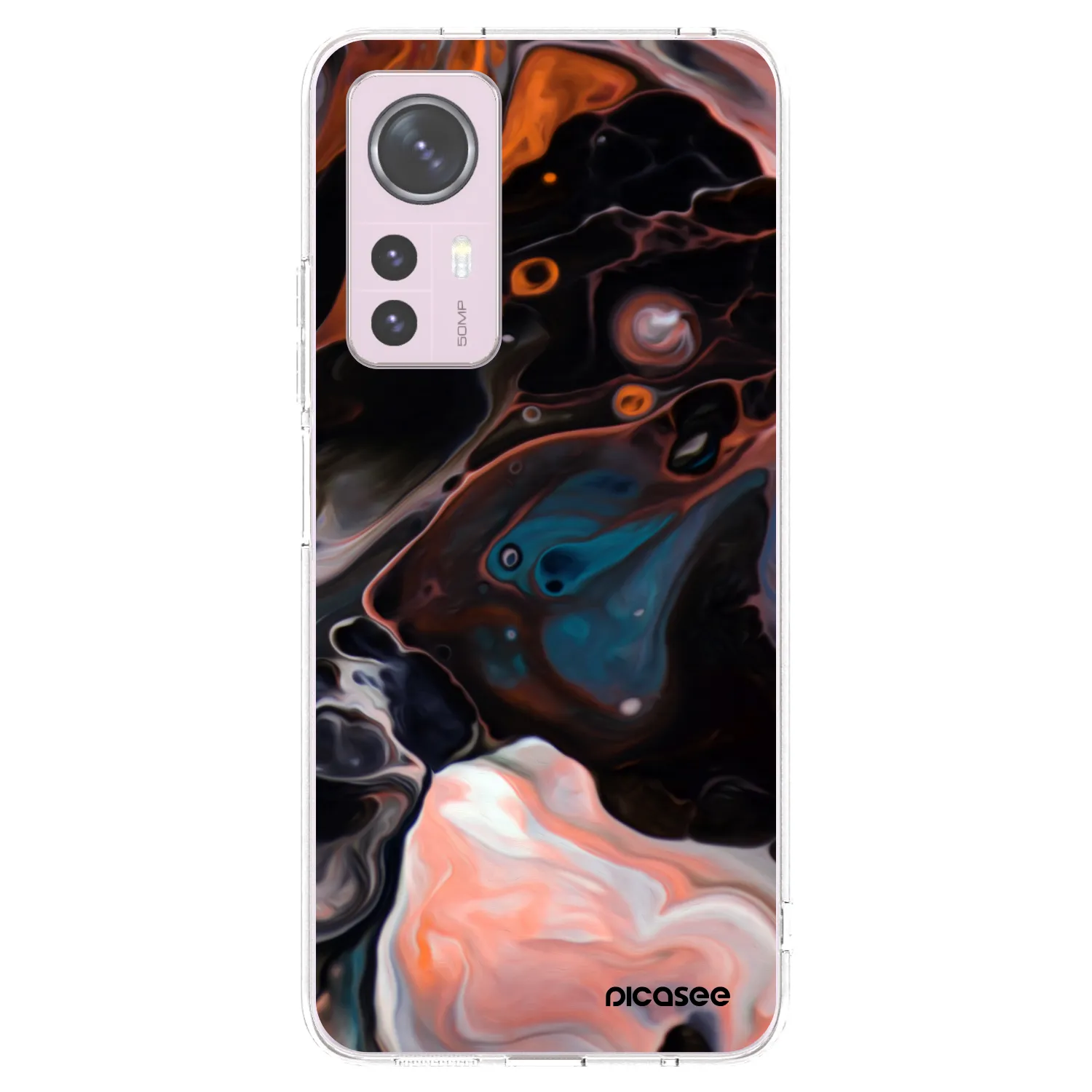 Picasee silikonska prozirna maskica za Xiaomi 12 - Cream