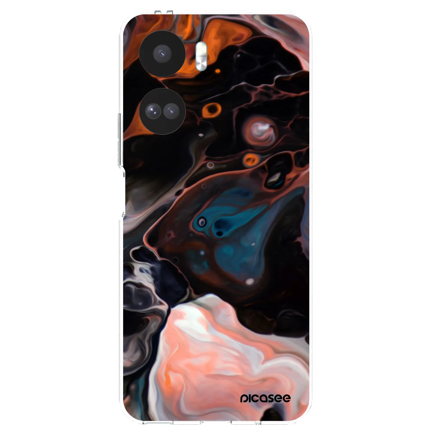 Picasee silikonska prozirna maskica za Honor 90 Lite 5G - Cream