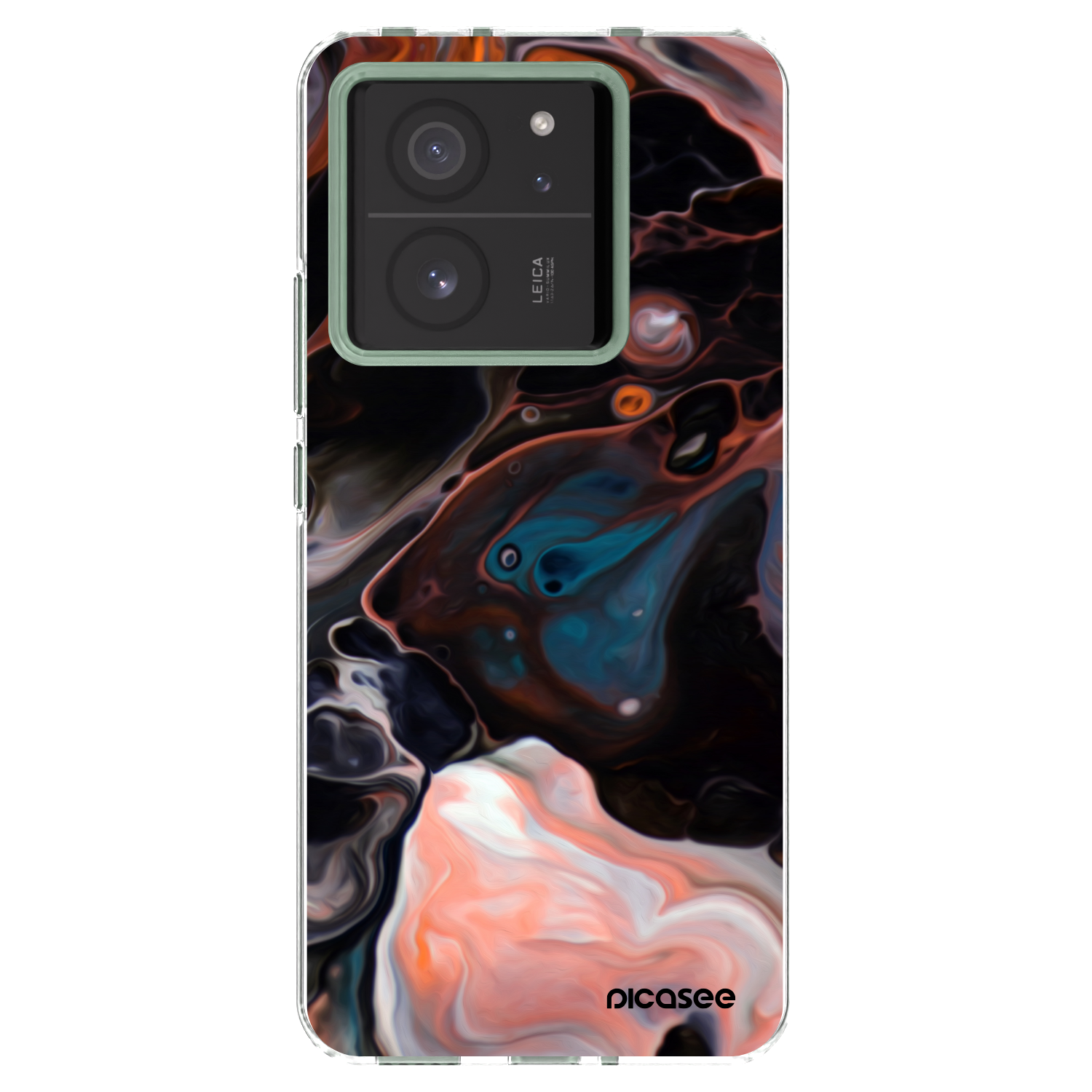 Picasee silikonska prozirna maskica za Xiaomi 13T Pro - Cream