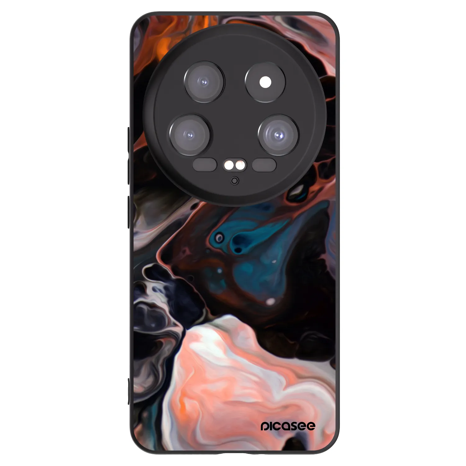 Picasee crna silikonska maskica za Xiaomi 14 Ultra - Cream