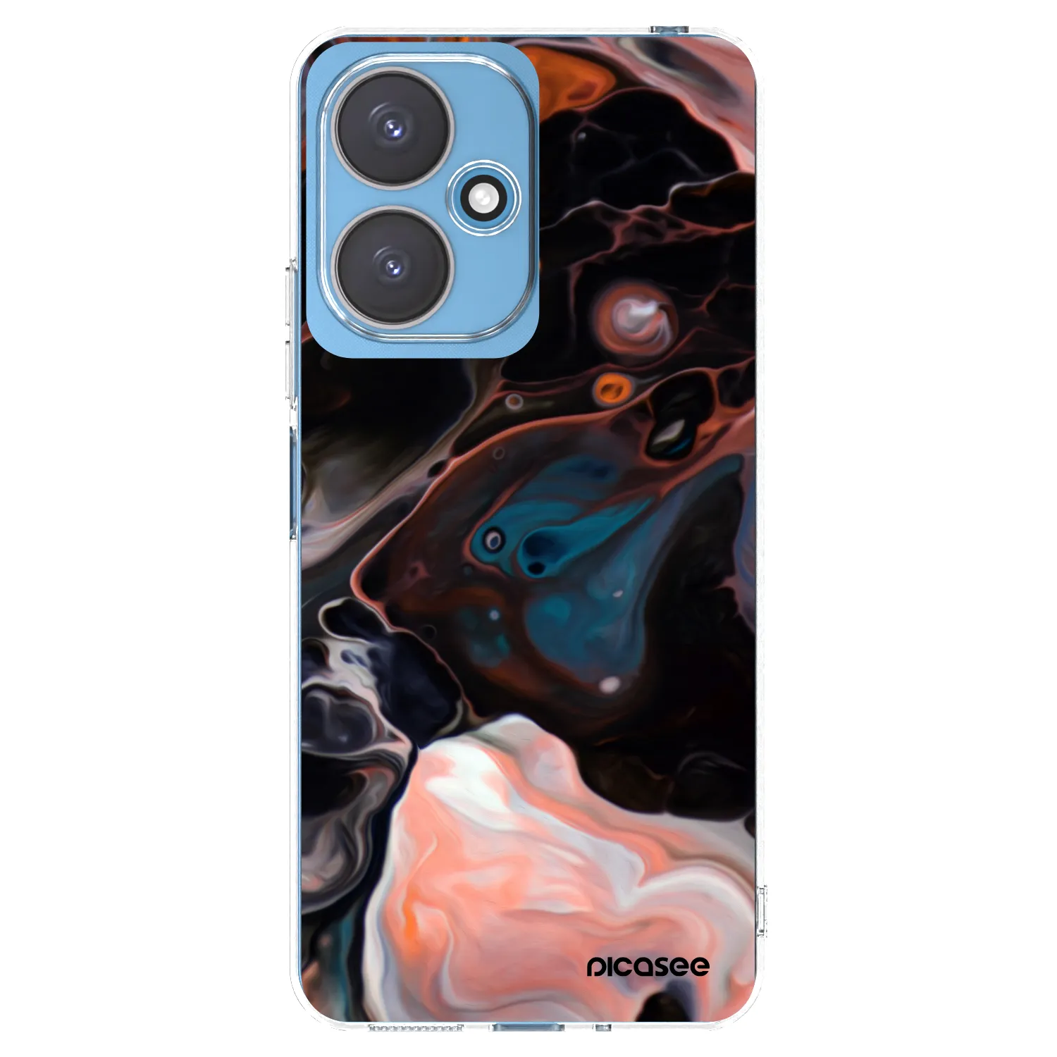Picasee silikonska prozirna maskica za Xiaomi Redmi 13C 5G - Cream