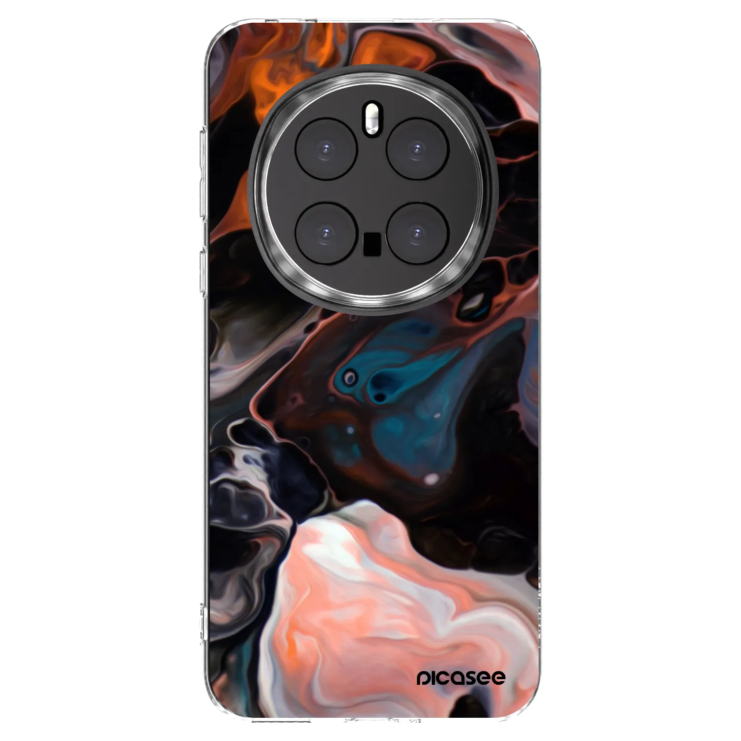 Picasee silikonska prozirna maskica za Honor Magic7 Pro 5G - Cream