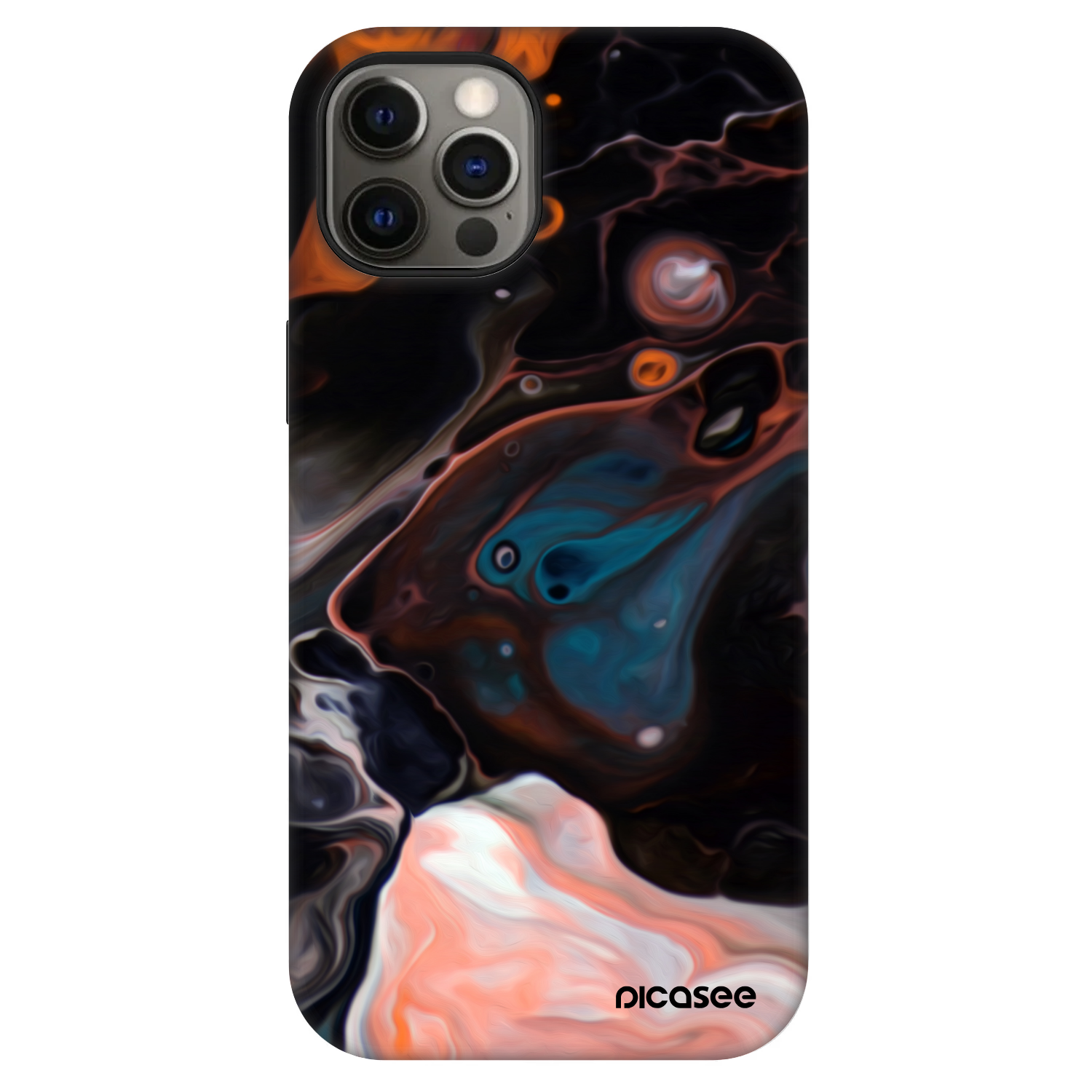 Picasee Fashion Case MagSafe za Apple iPhone 12 - Cream