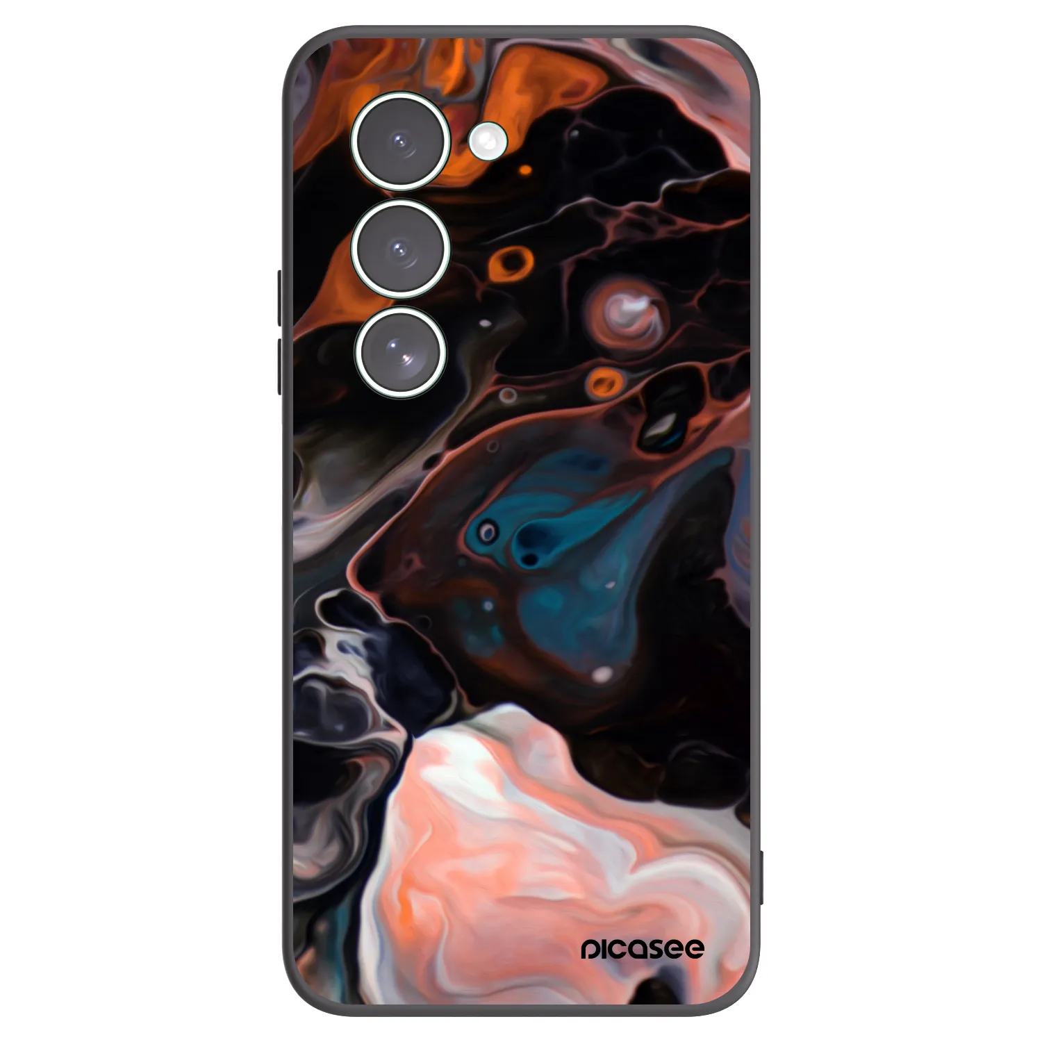 Picasee crna silikonska maskica za Xiaomi Redmi 15 5G - Cream