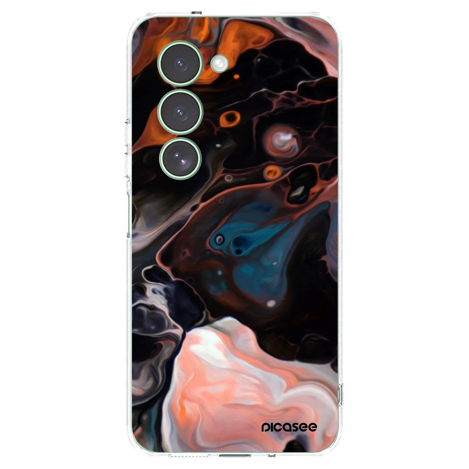 Picasee silikonska prozirna maskica za Xiaomi Redmi 15 5G - Cream