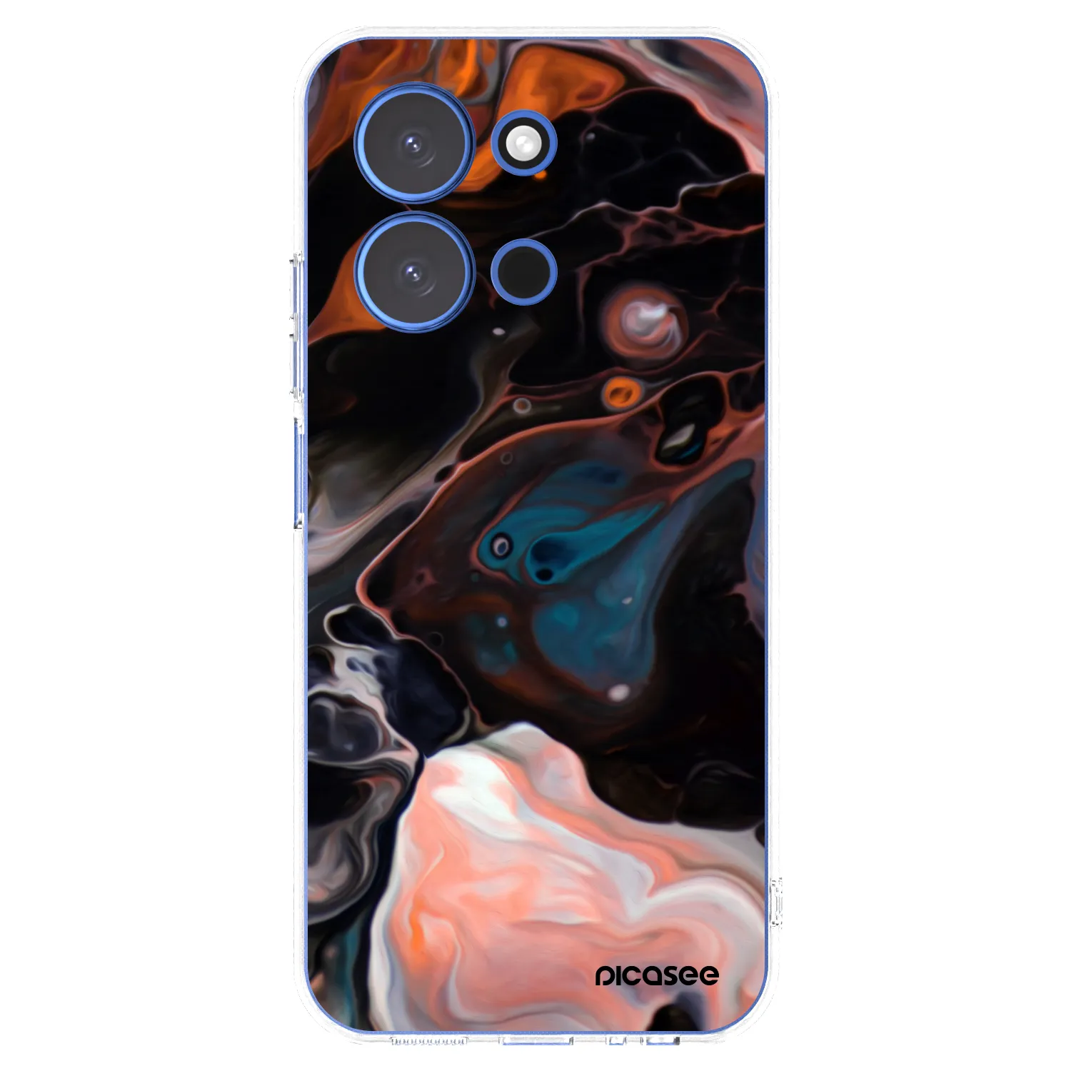 Picasee silikonska prozirna maskica za Xiaomi Redmi 15C 4G - Cream