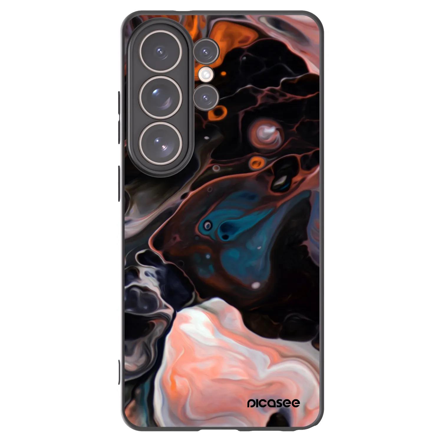 Picasee crna silikonska maskica za Samsung Galaxy S26 Ultra - Cream