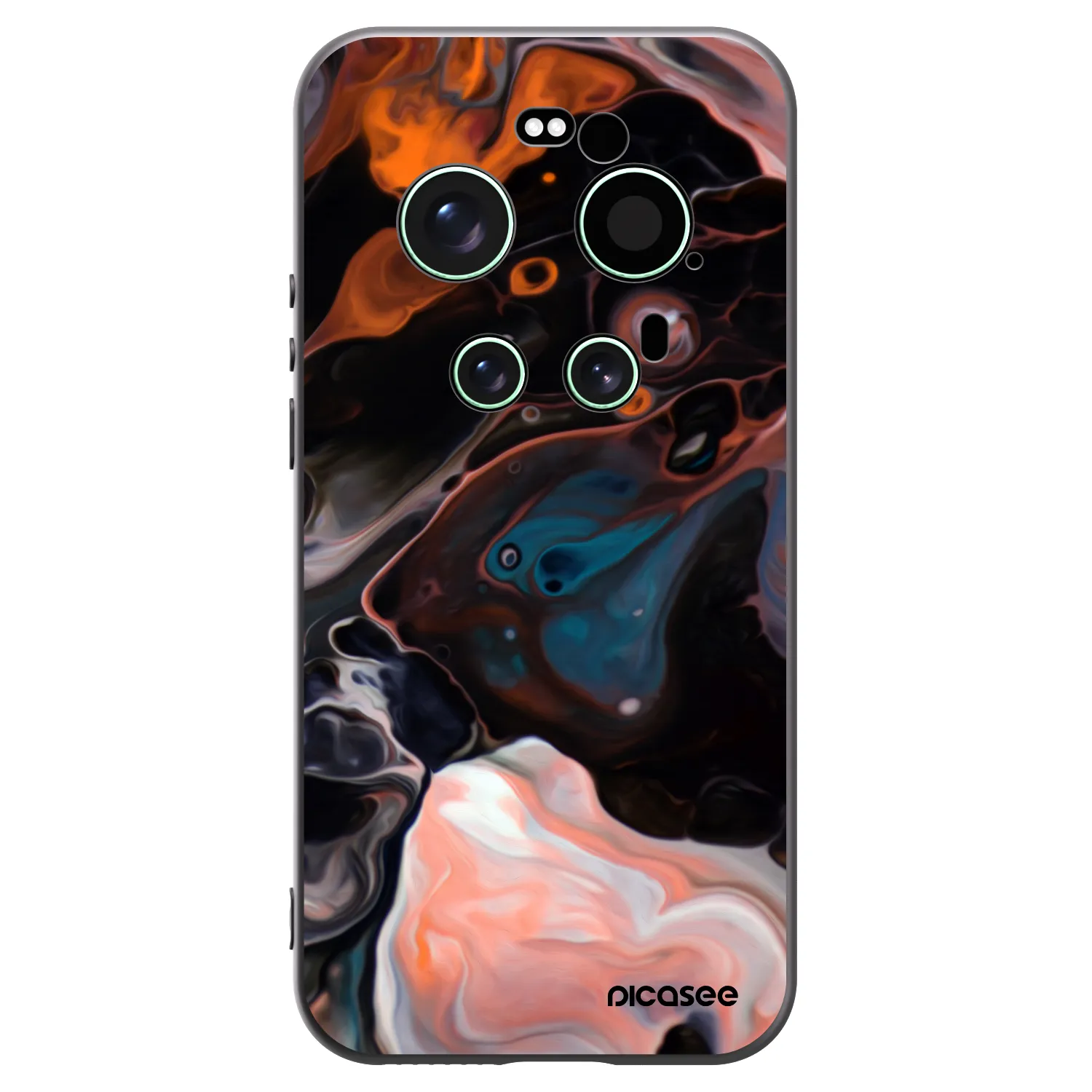 Picasee crna silikonska maskica za Xiaomi 17 Ultra - Cream