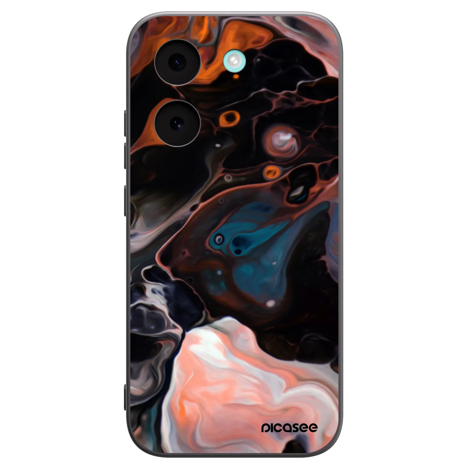 Picasee crna silikonska maskica za Xiaomi Poco X8 Pro - Cream