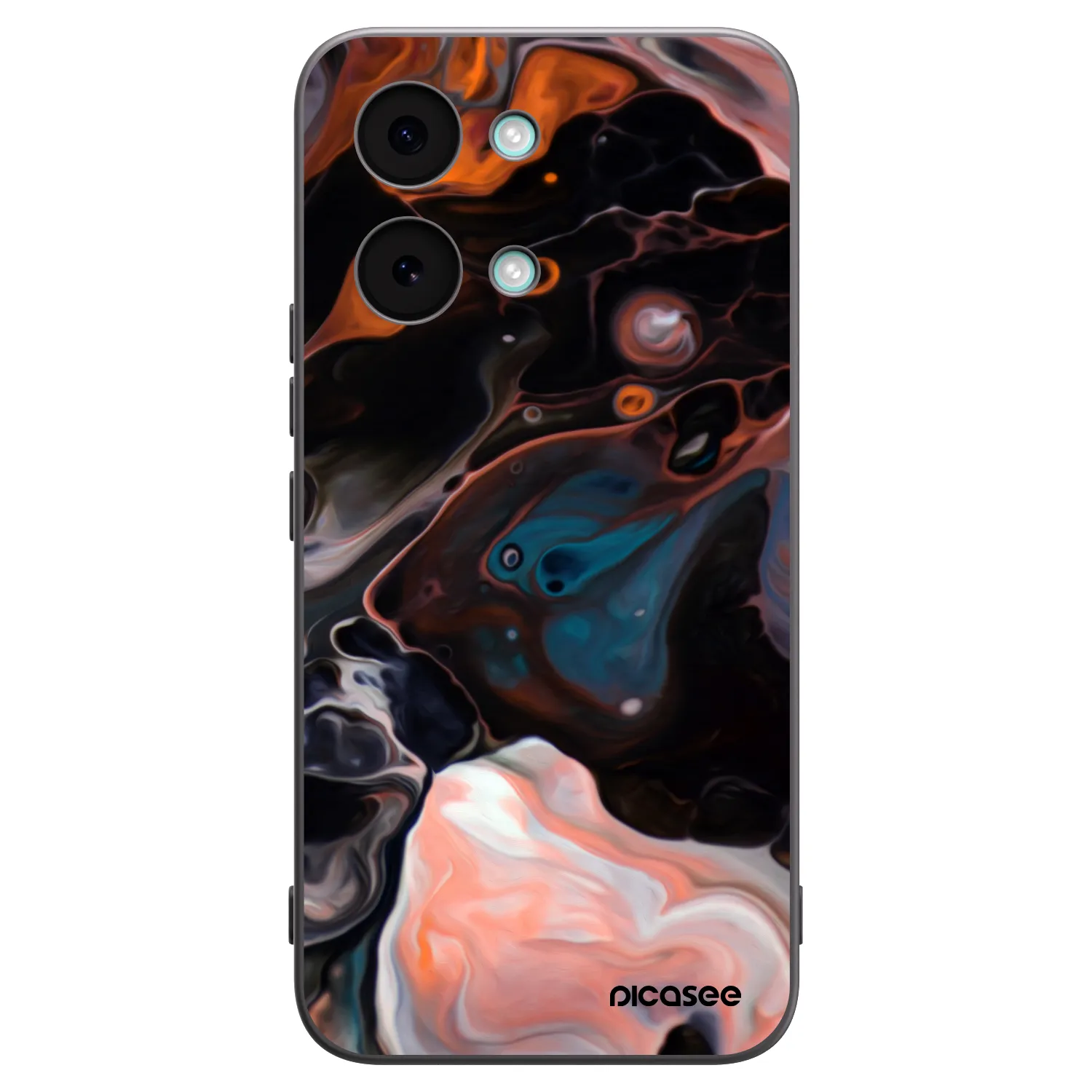 Picasee crna silikonska maskica za Xiaomi Poco X8 Pro Max - Cream