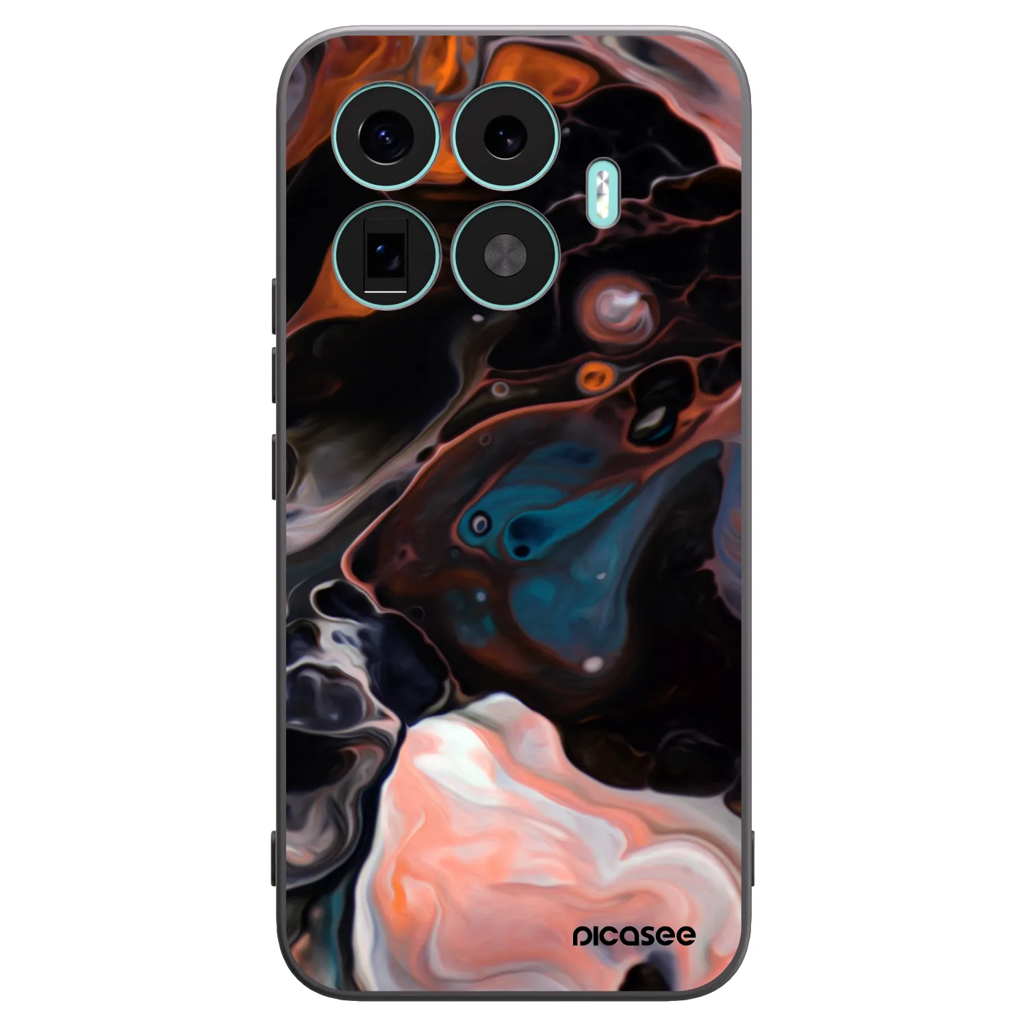 Picasee crna silikonska maskica za Xiaomi 17T Pro - Cream