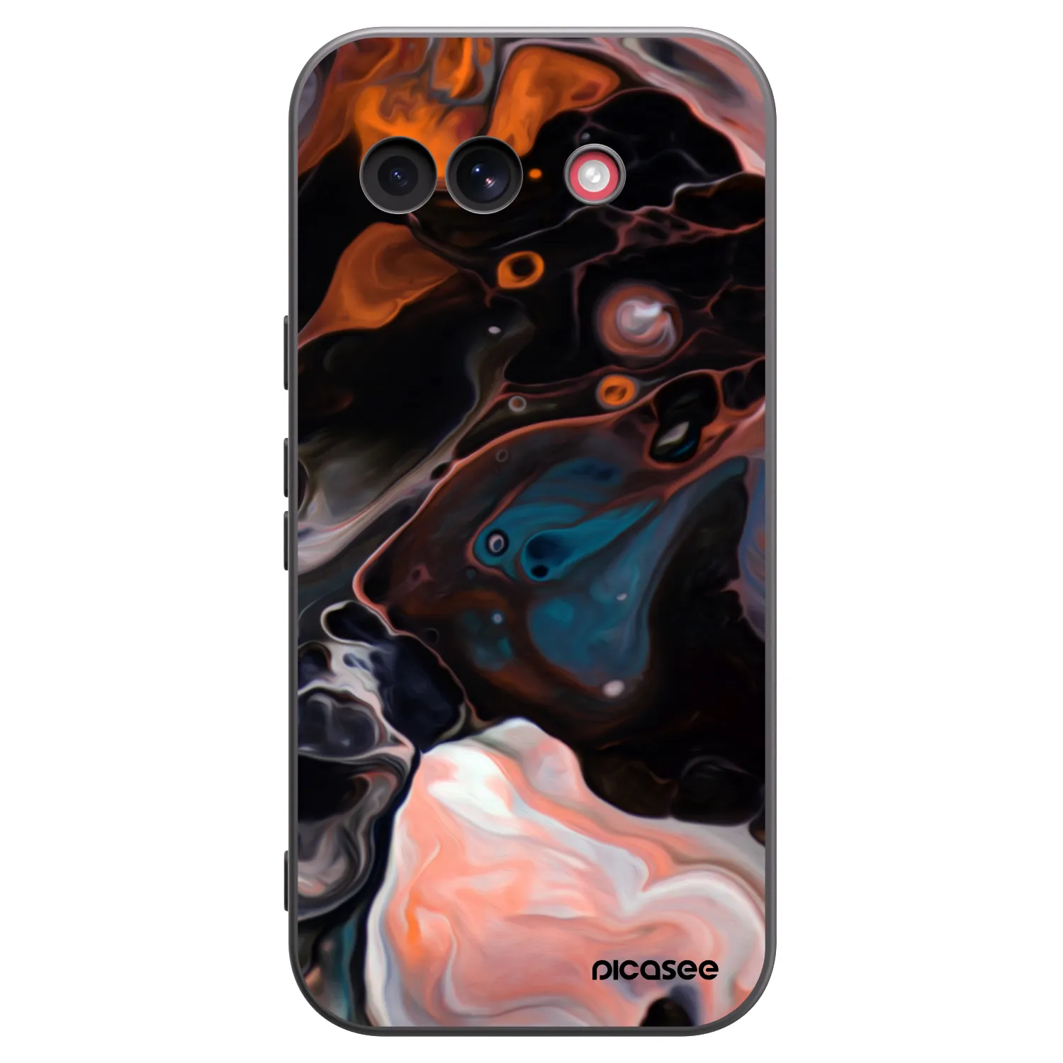 Picasee crna silikonska maskica za Google Pixel 10a - Cream