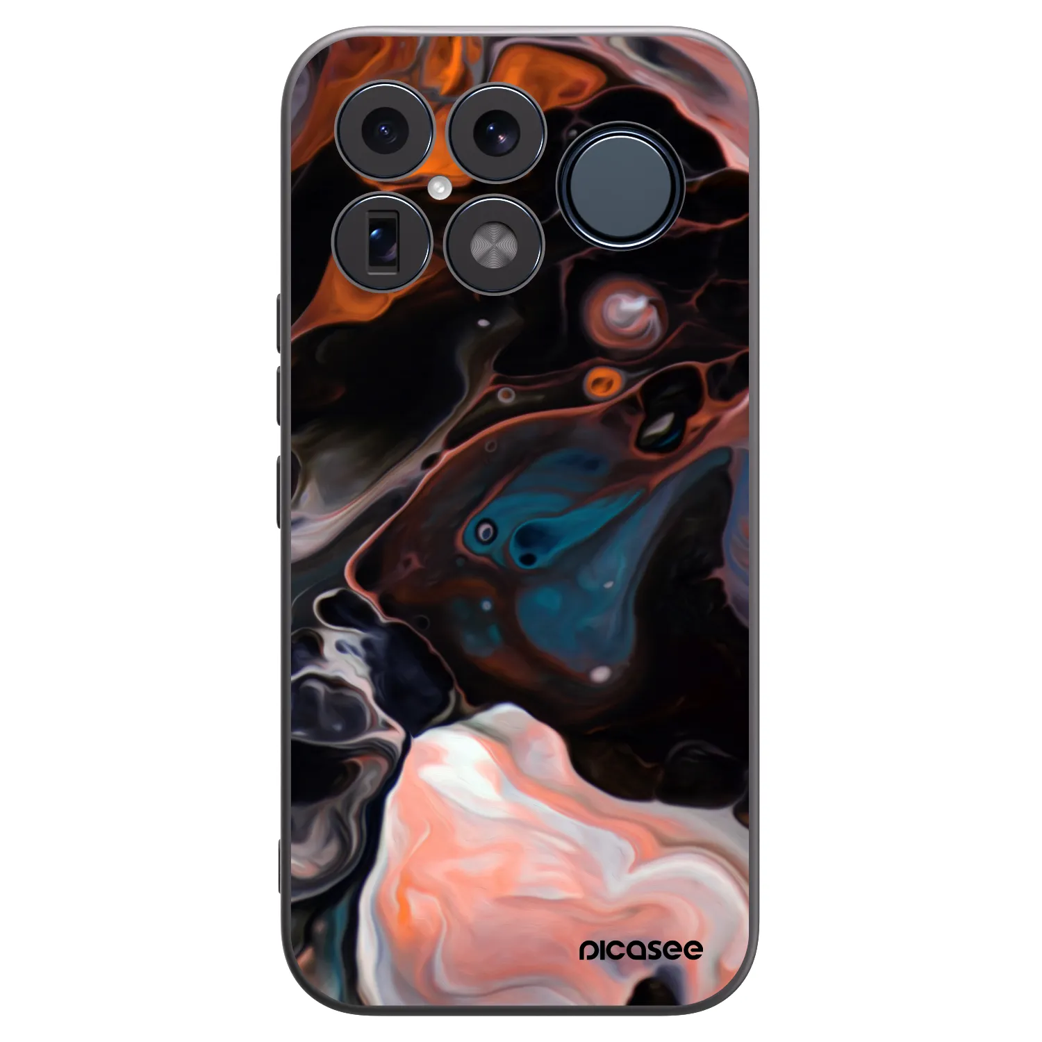 Picasee crna silikonska maskica za Xiaomi Poco F8 Ultra - Cream