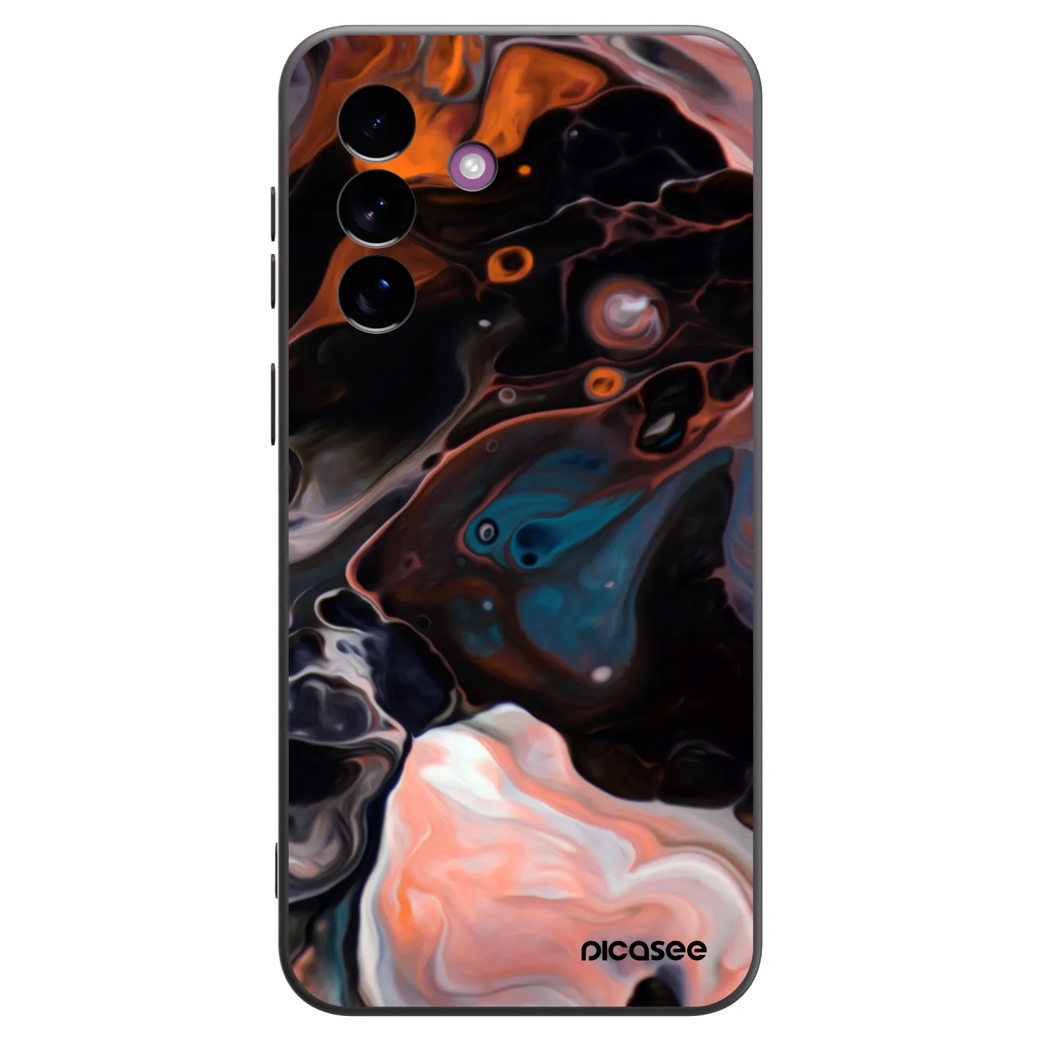 Picasee crna silikonska maskica za Samsung Galaxy A37 - Cream