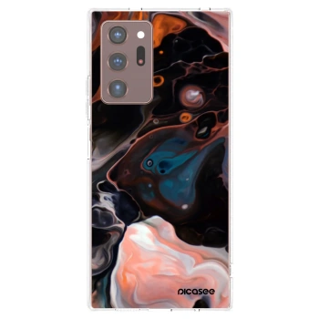 Picasee silikonska prozirna maskica za Samsung Galaxy Note 20 Ultra - Cream