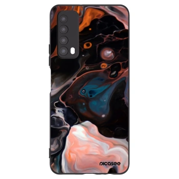 Picasee crna silikonska maskica za Huawei P Smart 2021 - Cream